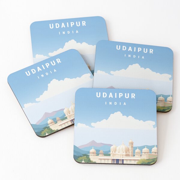 Item preview, Udaipur India Travel Print  designed and sold by Wander-World.