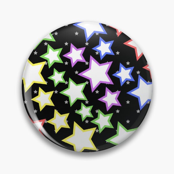 Item preview, Rainbow stars on white designed and sold by KWGD - Kelly Woodward Graphic Designer.
