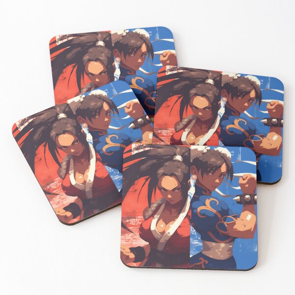 Item preview, Chun Li & Mai Shiranui - 4 designed and sold by Infinite-Aspire.