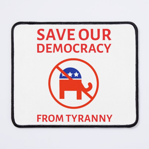 Item preview, Save our democracy from tyranny. designed and sold by Rachel the Artist .
