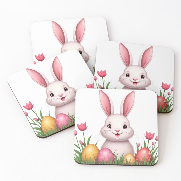 Item preview, Easter Bunny Floral designed and sold by PrintCreations9.