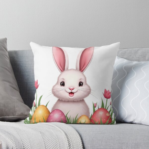 Item preview, Easter Bunny Floral designed and sold by PrintCreations9.