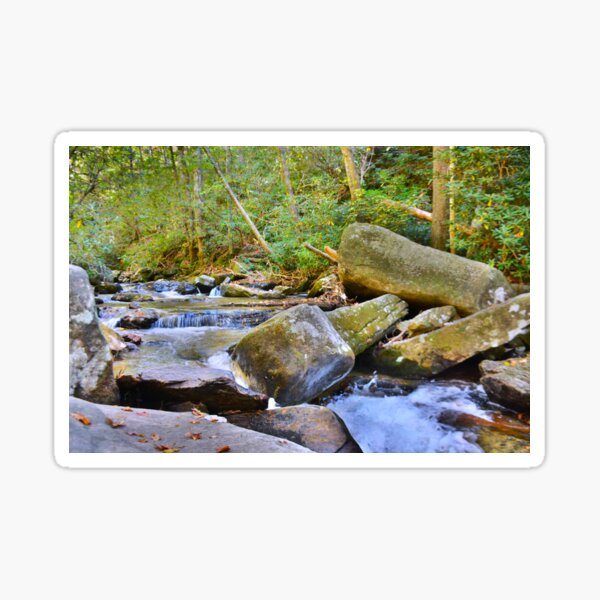 Item preview, Reedy Cove Creek At EastatoeTwin Falls North Carolina designed and sold by LisaWootenPhoto.