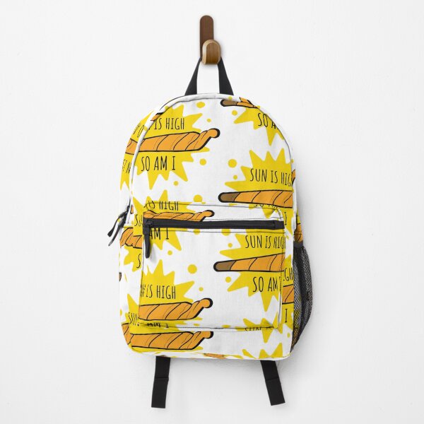 Item preview, Sun is High, So Am I – Wake and Bake stoner designed and sold by Cannaxes Studio.