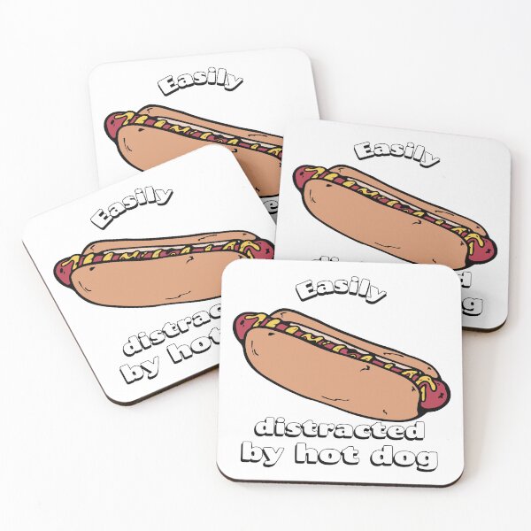Item preview, Se distrae fácilmente con un hot dog designed and sold by FirstTimeTees.