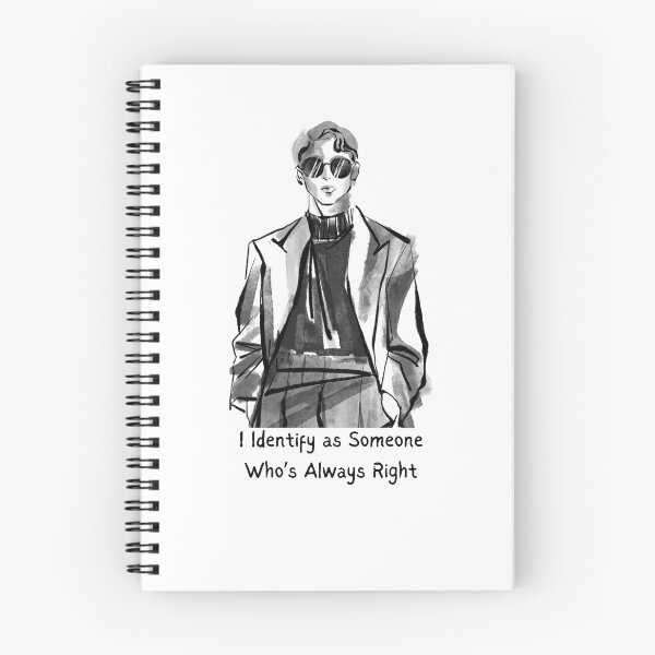 Item preview, "I Identify as Someone Who’s Always Right" designed and sold by TeeHeeHeeStore.
