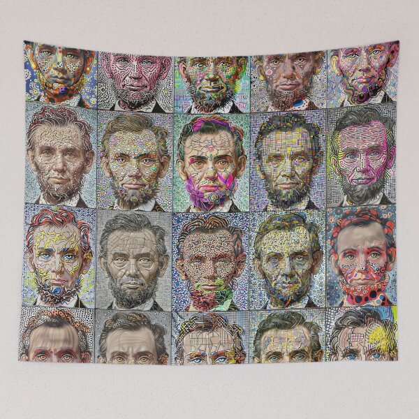 Item preview, Portrait of Lincoln designed and sold by Montage-Madness.