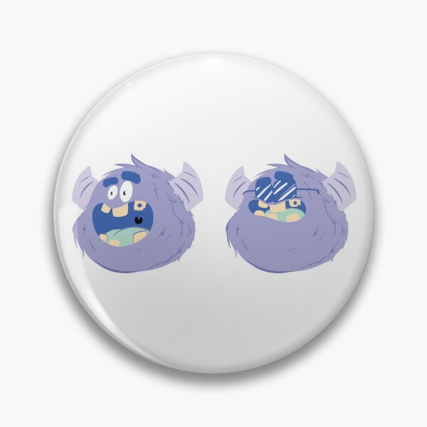 Item preview, Purple Monster Heads designed and sold by the-craft-shop.