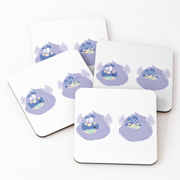 Item preview, Purple Monster Heads designed and sold by the-craft-shop.