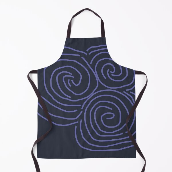 Item preview, Celtic Spiral Irish Roots Very Peri Line Drawing Newgrange designed and sold by ellenhenry.