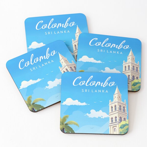 Item preview, Colombo Sri Lanka Travel Print  designed and sold by Wander-World.