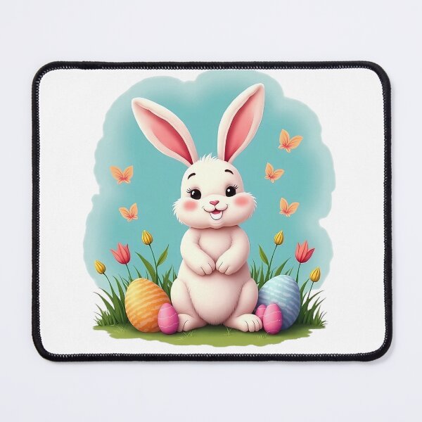 Item preview, Easter Bunny Floral designed and sold by PrintCreations9.