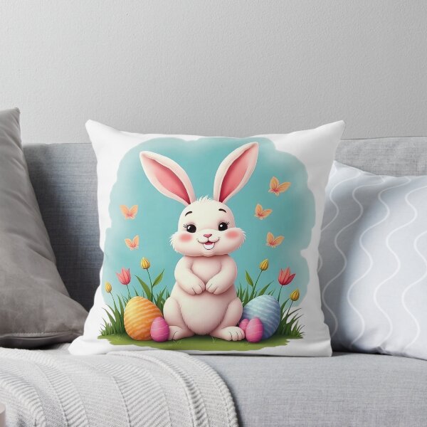 Item preview, Easter Bunny Floral designed and sold by PrintCreations9.
