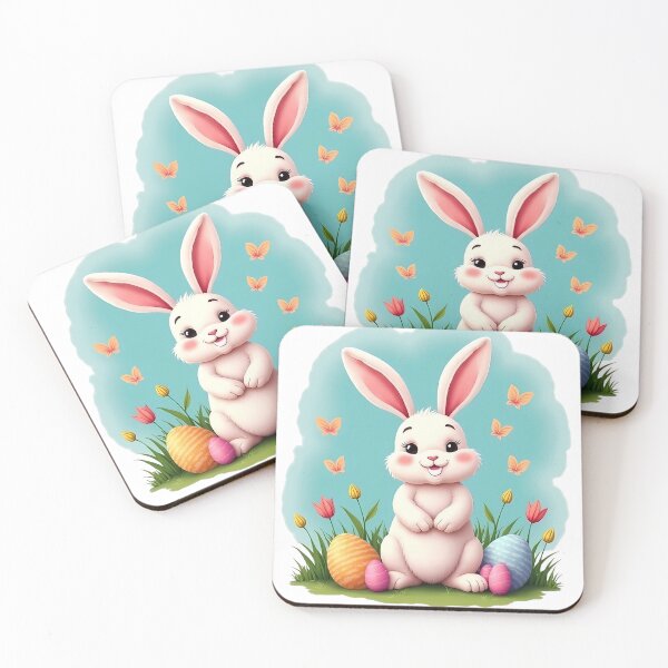 Item preview, Easter Bunny Floral designed and sold by PrintCreations9.