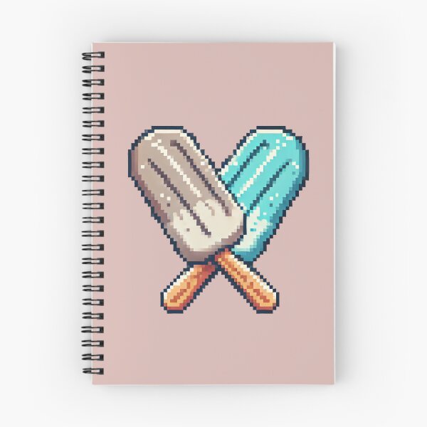 Item preview, Just Warm Gray & Pastel Blue Ice Cream Bars designed and sold by Fontible.