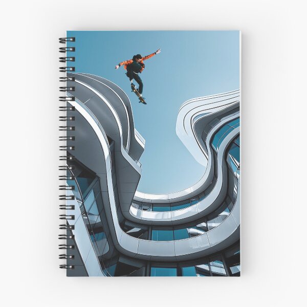 Artikelvorschau, Skaten im Halfpipe-Gebäude entworfen und verkauft von Surreallytee.