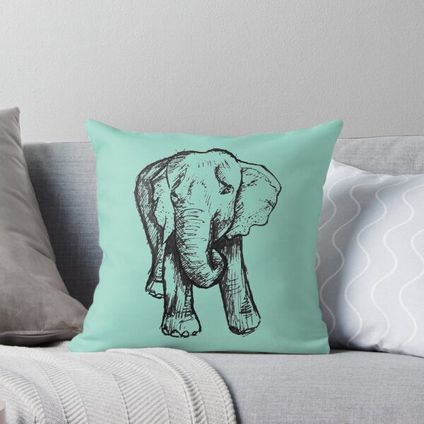 Item preview, Elephant Sketch (Dark) designed and sold by pixelvision.