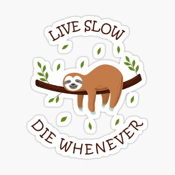 Sloth Sticker