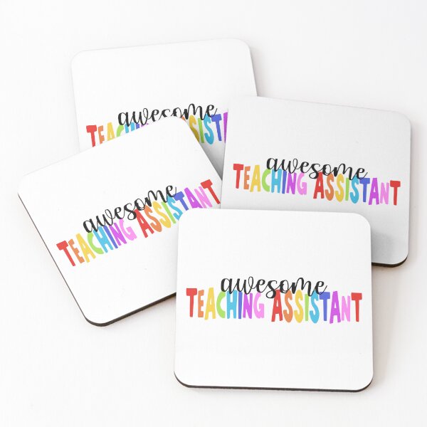 Item preview, Awesome Teaching Assistant Rainbow designed and sold by prettycooluk.