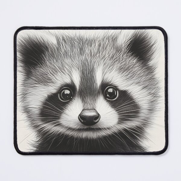 Item preview, Realistic Red Panda pencil drawing designed and sold by Pencil-Art.