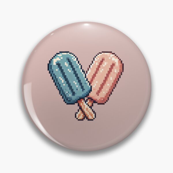 Item preview, Just Slate Blue & Blush Pink Ice Cream Bars designed and sold by Fontible.
