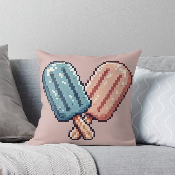 Item preview, Just Slate Blue & Blush Pink Ice Cream Bars designed and sold by Fontible.