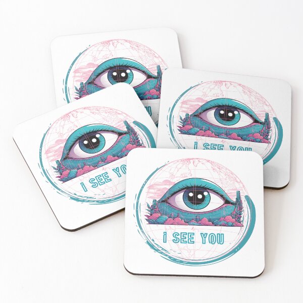 Item preview, I See You – Surreal Cyber Vision designed and sold by Sghm.Shop.