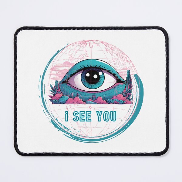 Item preview, I See You – Surreal Cyber Vision designed and sold by Sghm.Shop.