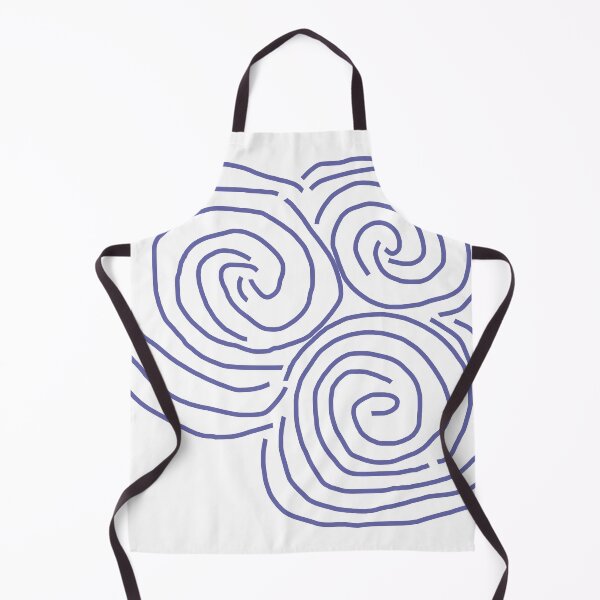 Item preview, Celtic Spiral Irish Roots Very Peri Line Drawing Newgrange designed and sold by ellenhenry.