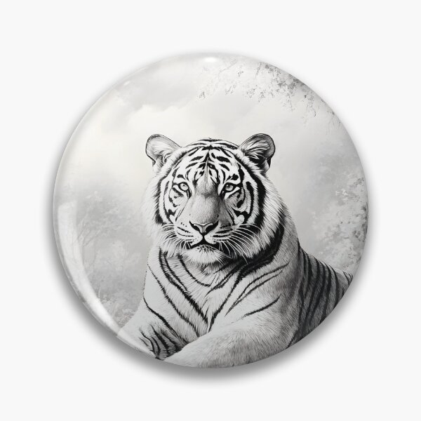 Item preview, Realistic Tiger pencil drawing designed and sold by Pencil-Art.