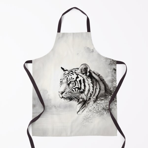 Item preview, Realistic Tiger pencil drawing designed and sold by Pencil-Art.