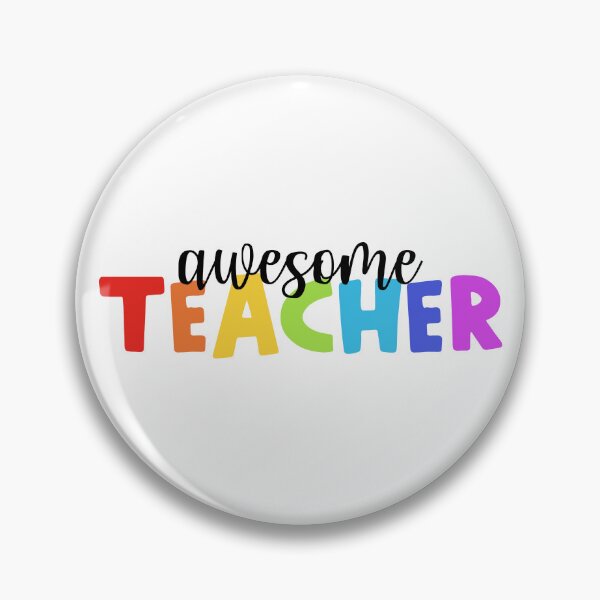 Item preview, Awesome Teacher Rainbow designed and sold by prettycooluk.