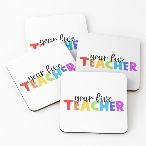 Item preview, Year 5 Teacher Rainbow designed and sold by prettycooluk.