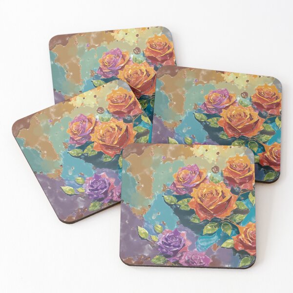 Item preview, Stunning roses in watercolor designed and sold by Marcu Ioachim.
