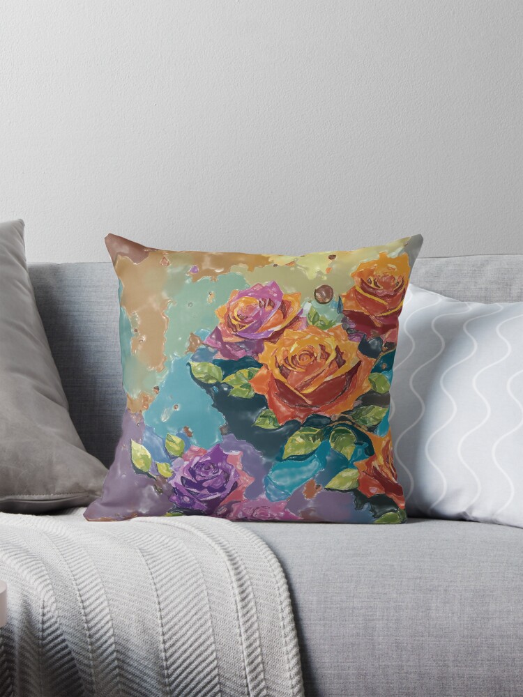 watercolor roses