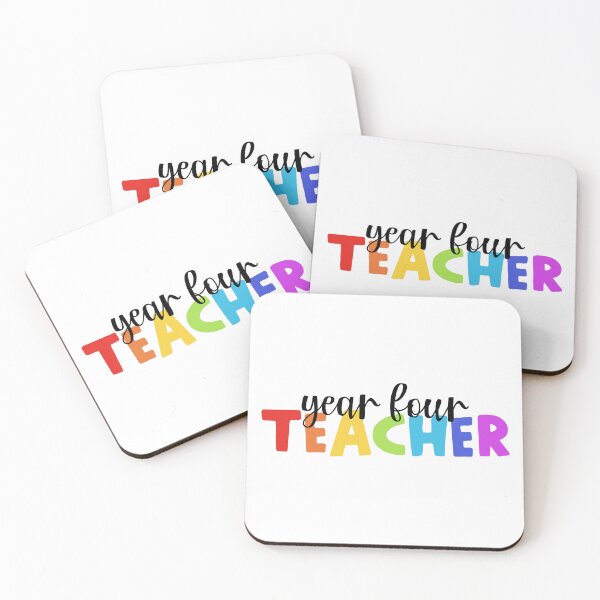Item preview, Year 4 Teacher Rainbow designed and sold by prettycooluk.