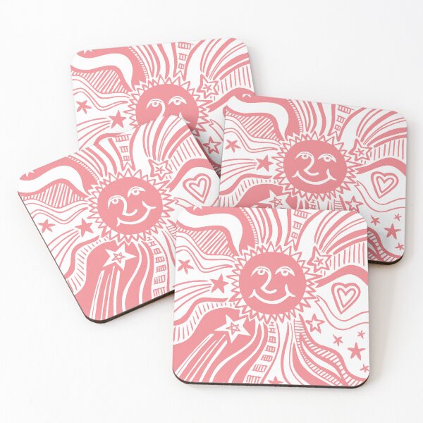 Item preview, Sun Print - Pink Background designed and sold by Helen McCartney Designs.
