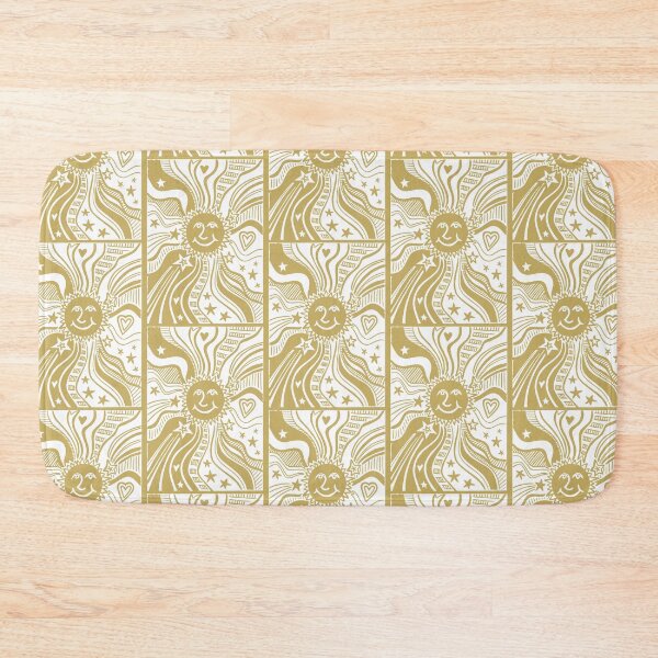 Item preview, Sun Print - Mustard Background designed and sold by Helen McCartney Designs.