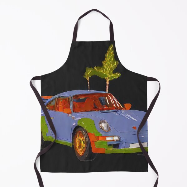 Item preview, Vibrant Retro Sports Car – Abstract Pop Art on Black designed and sold by CARSOOTH.