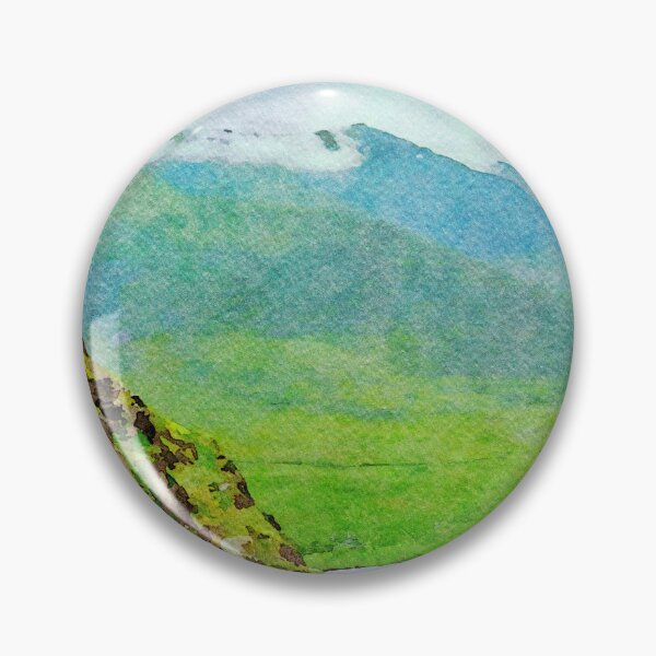 Item preview, Watercolor landscape of Conor Pass in the Dingle Peninsula, Ireland designed and sold by GestaltImagery.