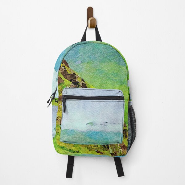Item preview, Watercolor landscape of Conor Pass in the Dingle Peninsula, Ireland designed and sold by GestaltImagery.