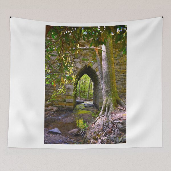 Item preview, Poinsett Bridge Gothic Arch Vertical designed and sold by LisaWootenPhoto.