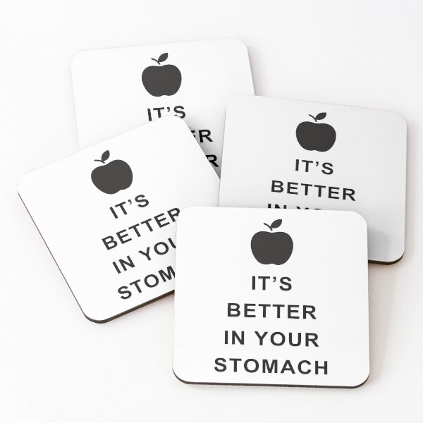 Item preview, Apple Is Better In Your Stomach designed and sold by HELLO TIGER.