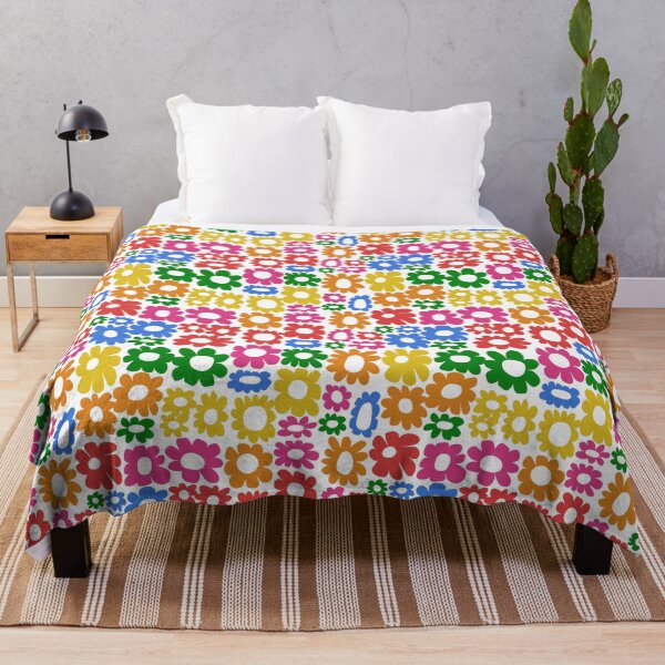 Aperçu de l'œuvre Motif floral rétro épais créée et vendue par dorisandfred.