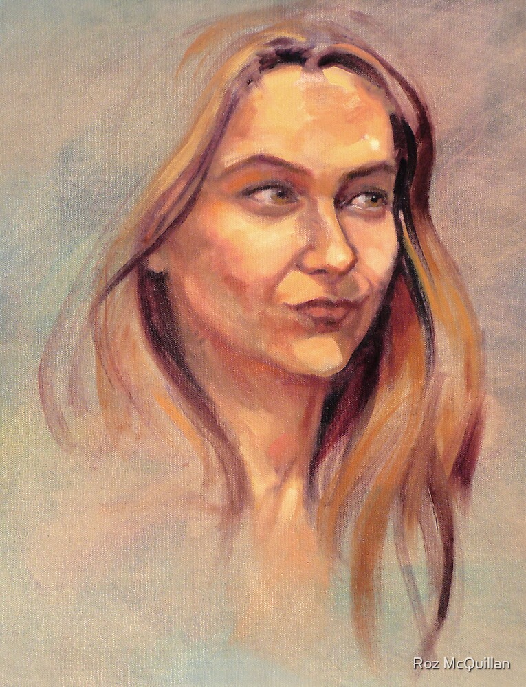 "Portrait of Susie" by Roz McQuillan | Redbubble