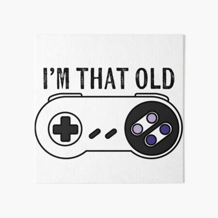 Item preview, I'm that old - SNES designed and sold by Solstice Noir.