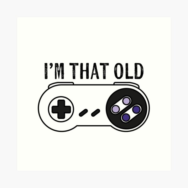 Item preview, I'm that old - SNES designed and sold by Solstice Noir.