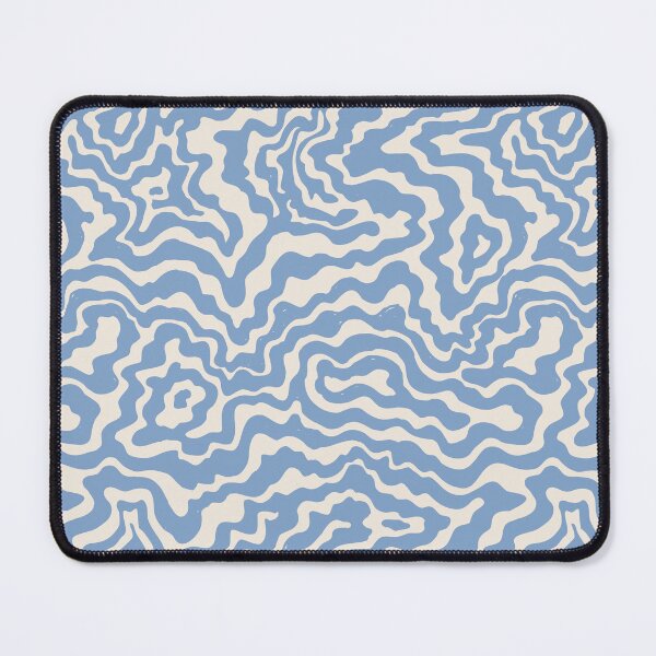 Item preview, Wavy swirl vector seamless pattern. Hand drawn 1970 vector illustration designed and sold by Kizuneko.