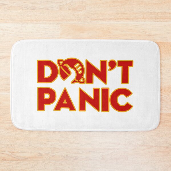 Item preview, don't panic The Hitchhiker's Guide to the Galaxy designed and sold by yinon-h.