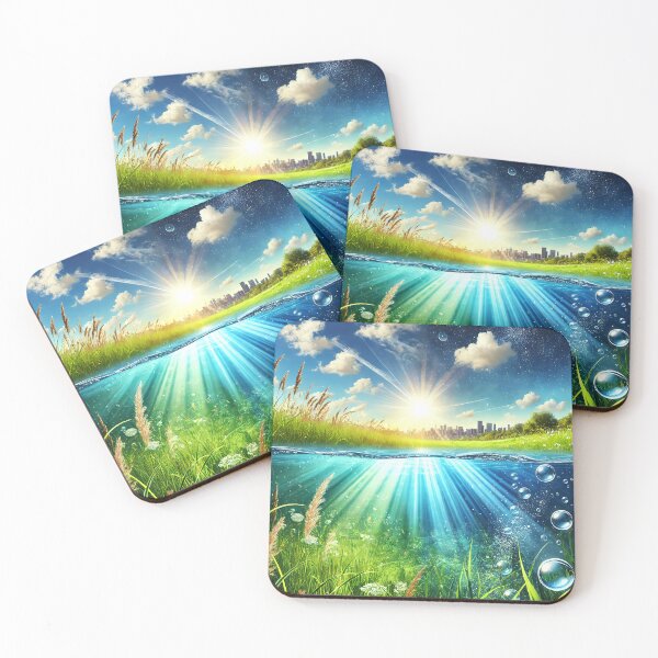Item preview, Frutiger Aqua Dream – Nature Meets Water Aesthetic designed and sold by MarysY2KPalace.